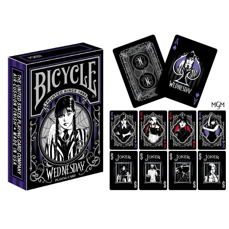 Bài tây Poker Bicycle Netflix Wednesday Playing Cards