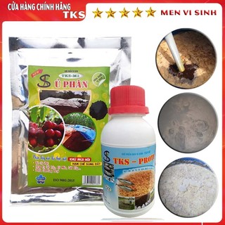 Bộ Men Vi Sinh Ủ Phân Cá, Bánh Dầu Làm Phân Hữu Cơ Proti Và M2