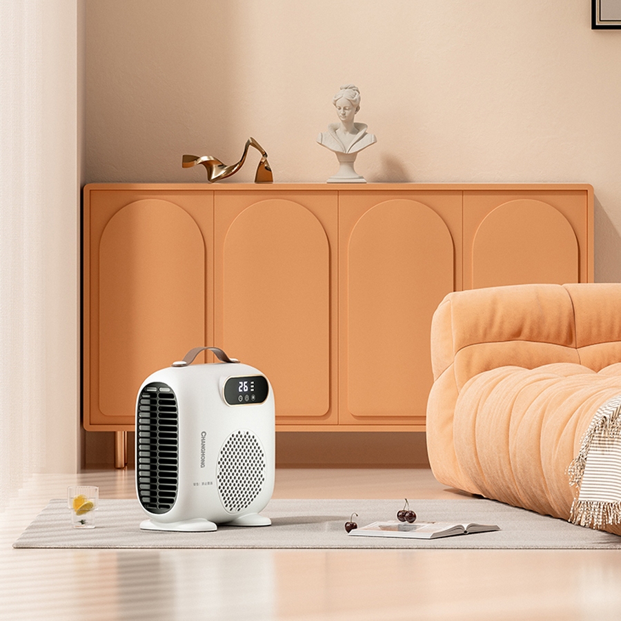 Máy Sưởi Mini Changhong Quạt Sưởi Để Bàn Nhỏ Gọn An Toàn 2 Chiều Công Suất 1500W Làm Nóng Nhanh Bảo Hành 12 Tháng
