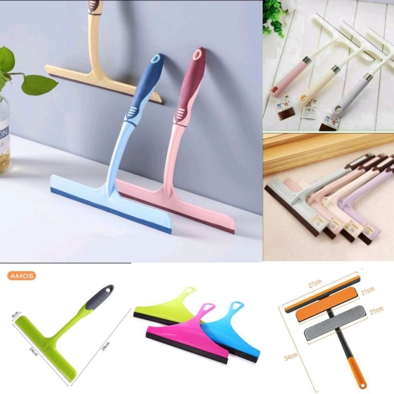 [RẺ VÔ ĐỊCH]Cây Gạt Kính - Lau Kính Cầm Tay Tiện Dụng Tháo Lắp Dễ Dàng Siêu Chắc Chắn 26x23cm