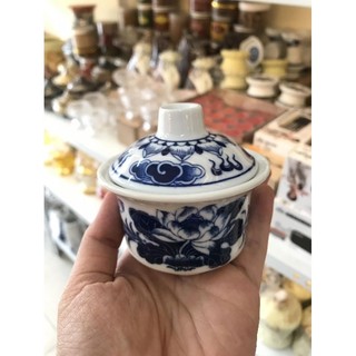 🎀 chén nước thờ hoa sen - bát trà sâm sen lam