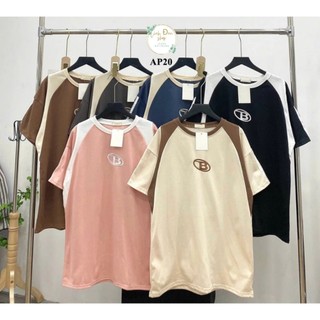 Áo phông nữ from rộng nhiều màu họa tiết thêu chữ chất thun cotton co giãn thoáng mát LINH ĐAN SHOP9698 MS AP20