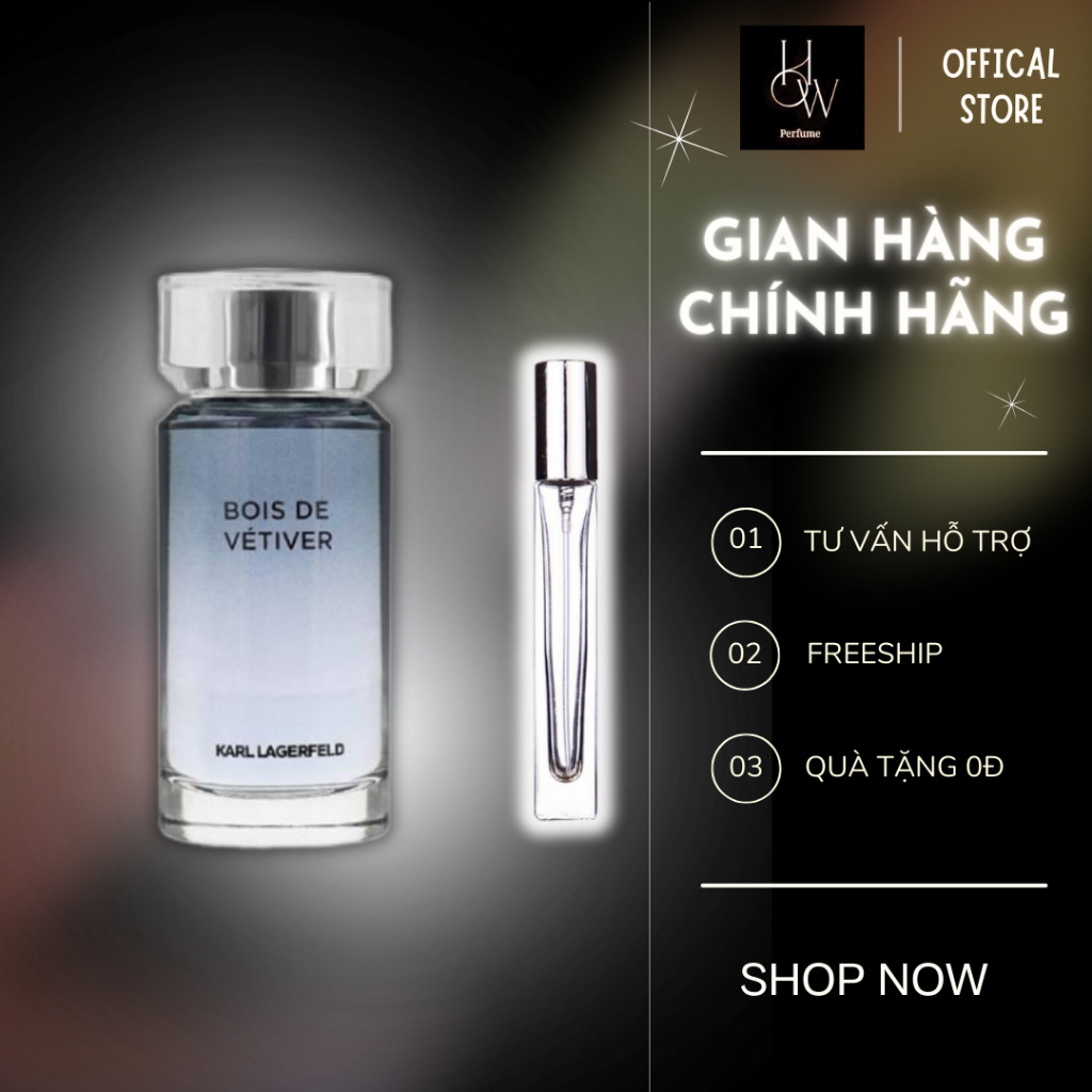 Nước hoa Bois De Vetiver chính hãng 10ml