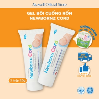 Combo 2 Gel Bôi Cuống Rốn Newbornz Cord 20g Vệ Sinh Rốn Cho Trẻ, Làm Sạch Giảm Nguy Cơ Nhiễm Trùng, An Toàn Cho Trẻ