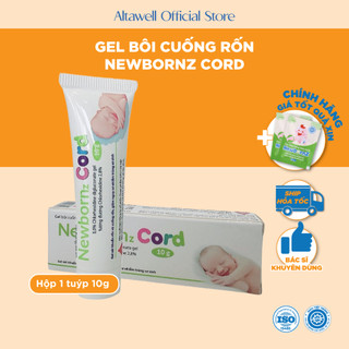 Gel Bôi Cuống Rốn Newbornz Cord 10g Vệ Sinh Rốn Cho Trẻ, Làm Sạch Giảm Nguy Cơ Nhiễm Trùng, An Toàn Cho Trẻ