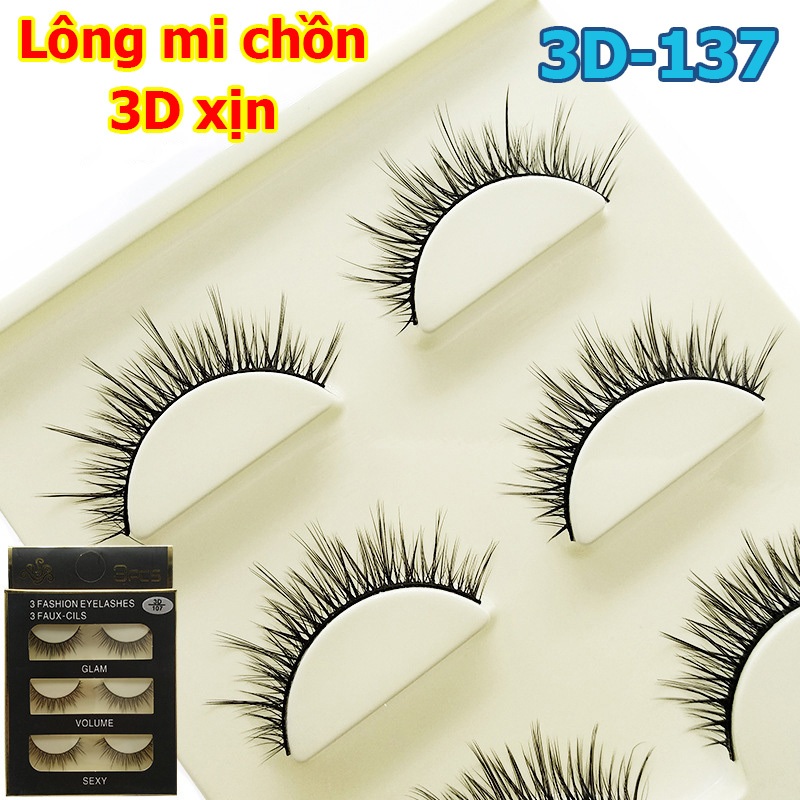 Lông mi chồn 3D số 137