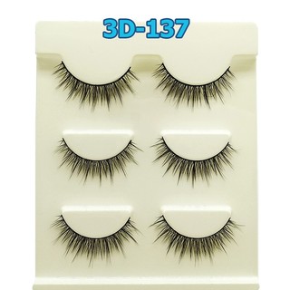 Lông mi chồn 3D số 137