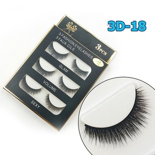 Lông mi chồn 3D số 18