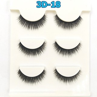 Lông mi chồn 3D số 18