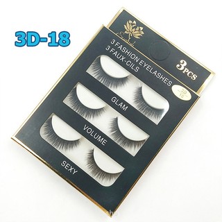 Lông mi chồn 3D số 18