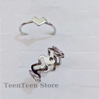 Set nhẫn đôi phong cách Hàn Quốc