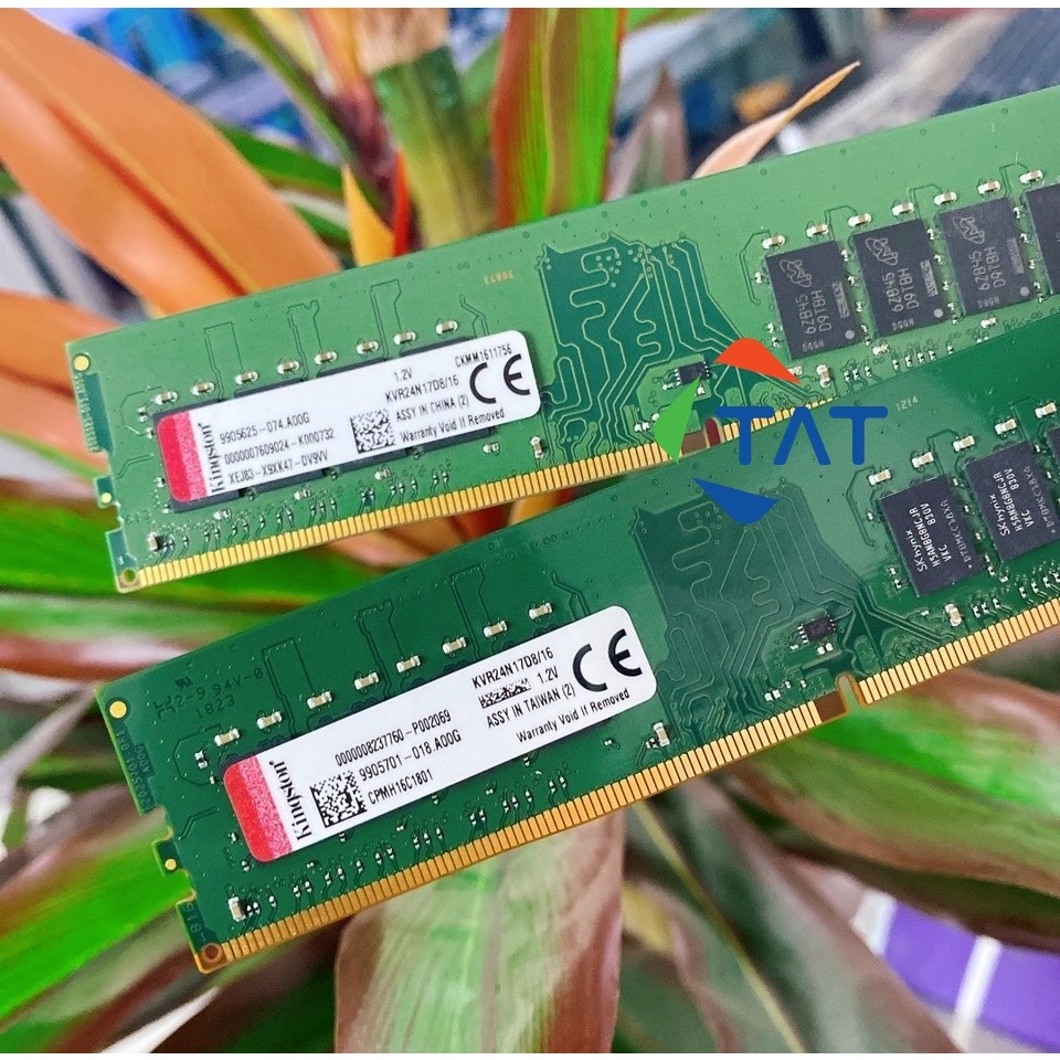 Ram PC Kingston 16GB 8GB 4GB DDR4 2400MHz Chính Hãng - Mới Bảo hành 36 tháng 1 đổi 1