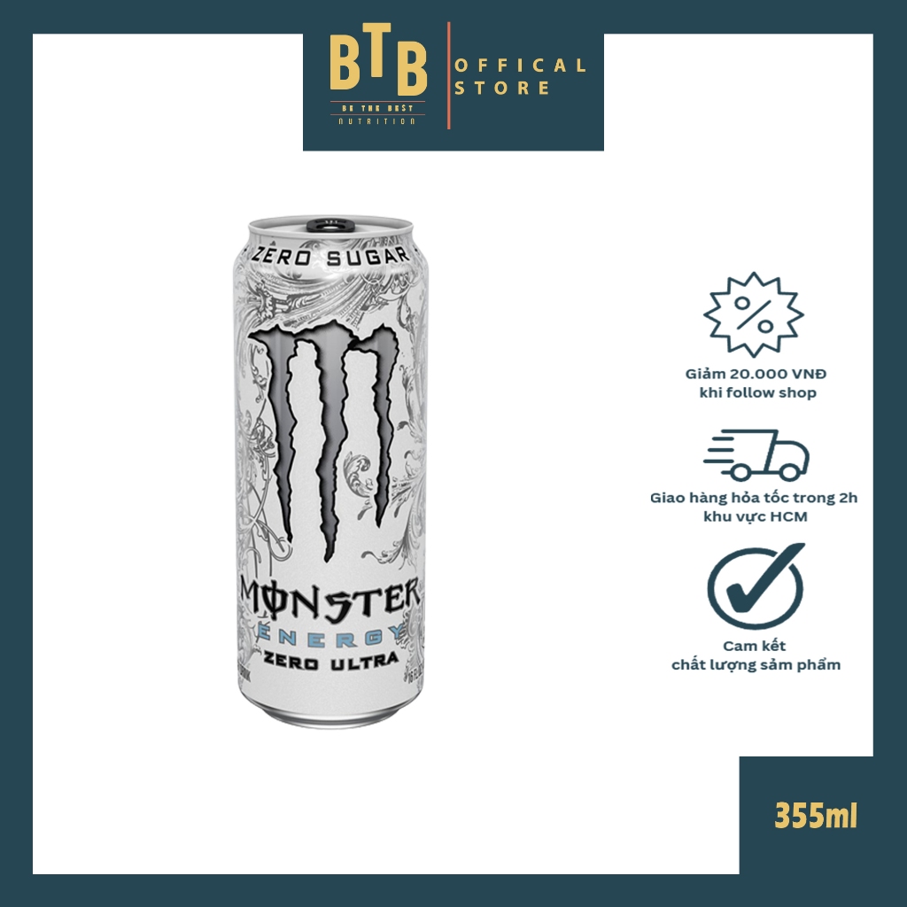 Nước tăng lực ước tăng lực Monster Energy 355ml