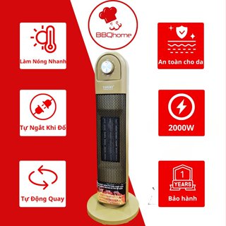 Máy sưởi gốm không khô da công nghệ Nhật Bản nhập khẩu BBQ Home không đốt oxi tự ngắt tiết kiệm điện