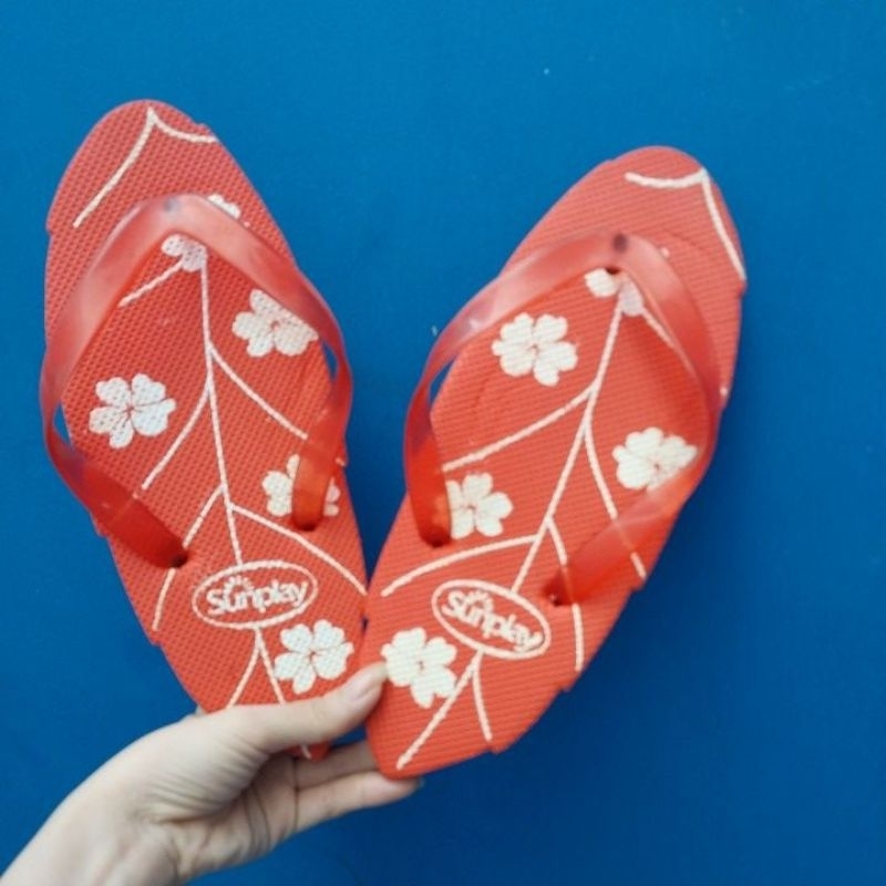Dép đi biển hình chiếc lá size 37_38