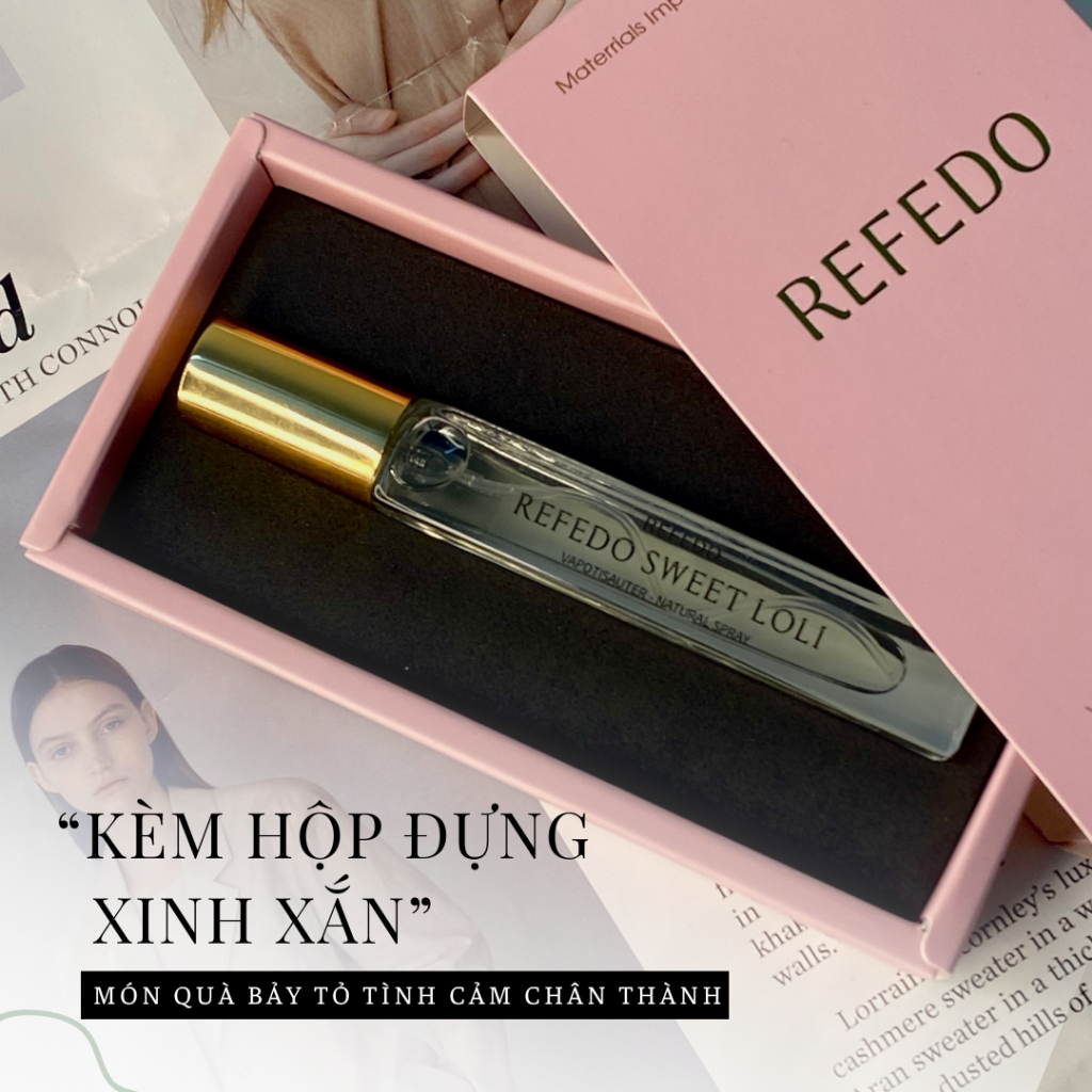 Nước Hoa Nữ Thơm Lâu MISS SECRET REFEDO, Tinh Dầu Nước Hoa Cho Nữ Thơm Lưu Hương Lâu Ngọt Nhẹ Nhàng Quyến Rũ