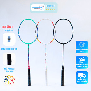 Vợt cầu lông kumpoo power control 80cc,80kk chính hãng căng dây sẵn 11kg tặng 1 quấn cán tặng 1 bao đựng vợt bh 3 tháng