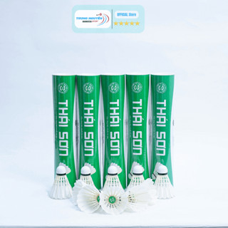 Ống 10 Quả Cầu Lông Thái Sơn Chuẩn Thi Đấu.Cầu Bền Tốc Độ Bay Ổn Định Anh Em Phong Trào Nên Thử