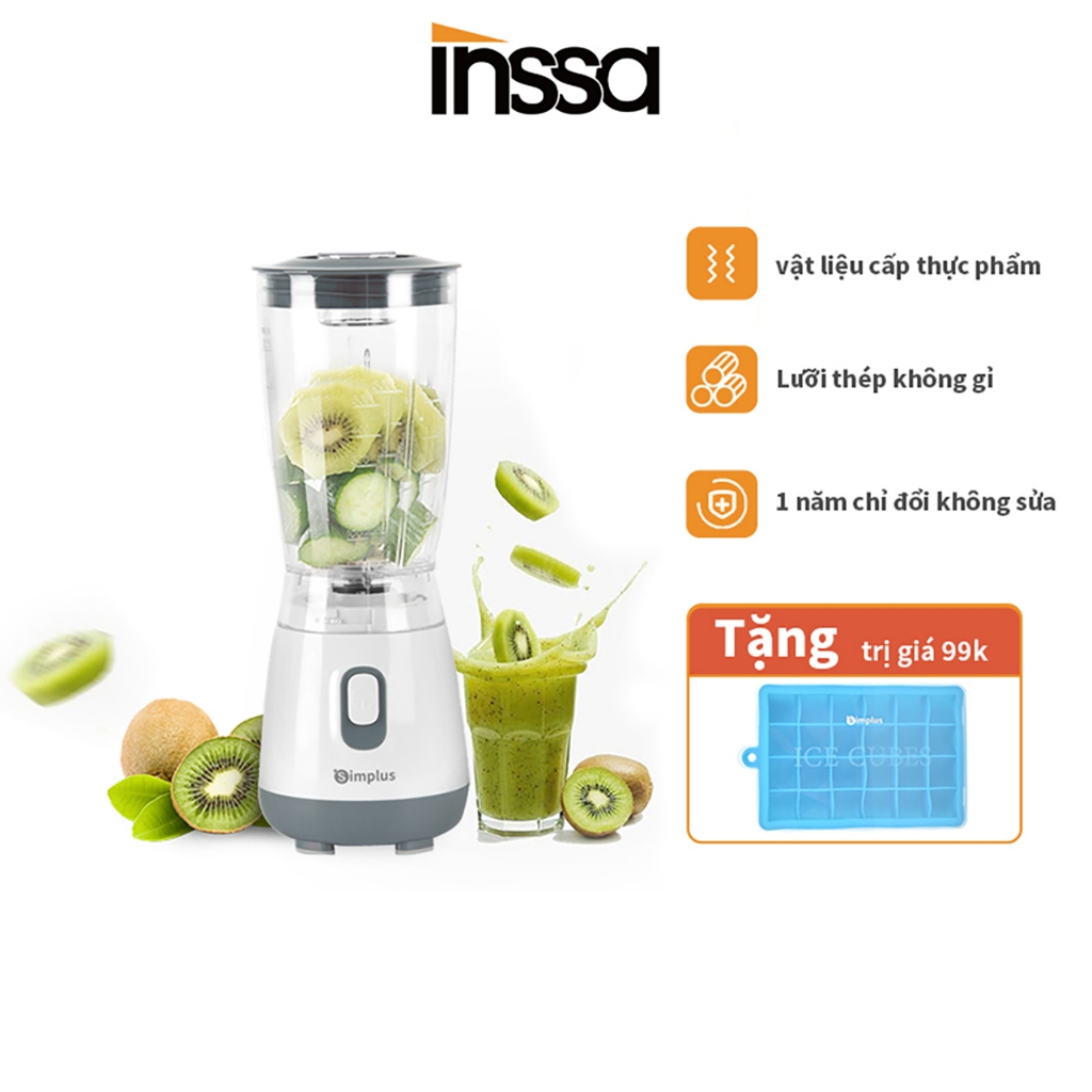 INSSA Máy xay sinh tố đa chức năng lợi xay nhanh các loại nước trái cây