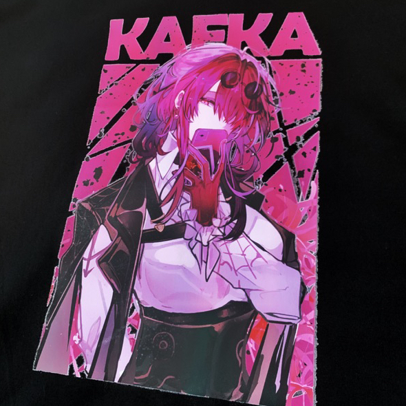 Áo phông Honkai Star Rail: Kafka 100% Cotton cho Nam/ Nữ by The Runaway