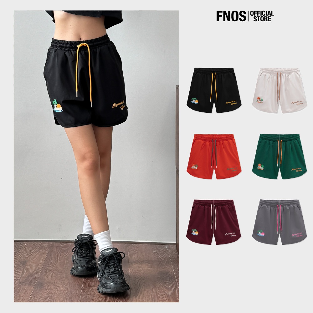[Mã FADEP2212 giảm 10k đơn từ 99k] Quần Short Unisex FNOS Streetwear SUMMER SHORTS SS23 SP - Local Brand Chính Hãng