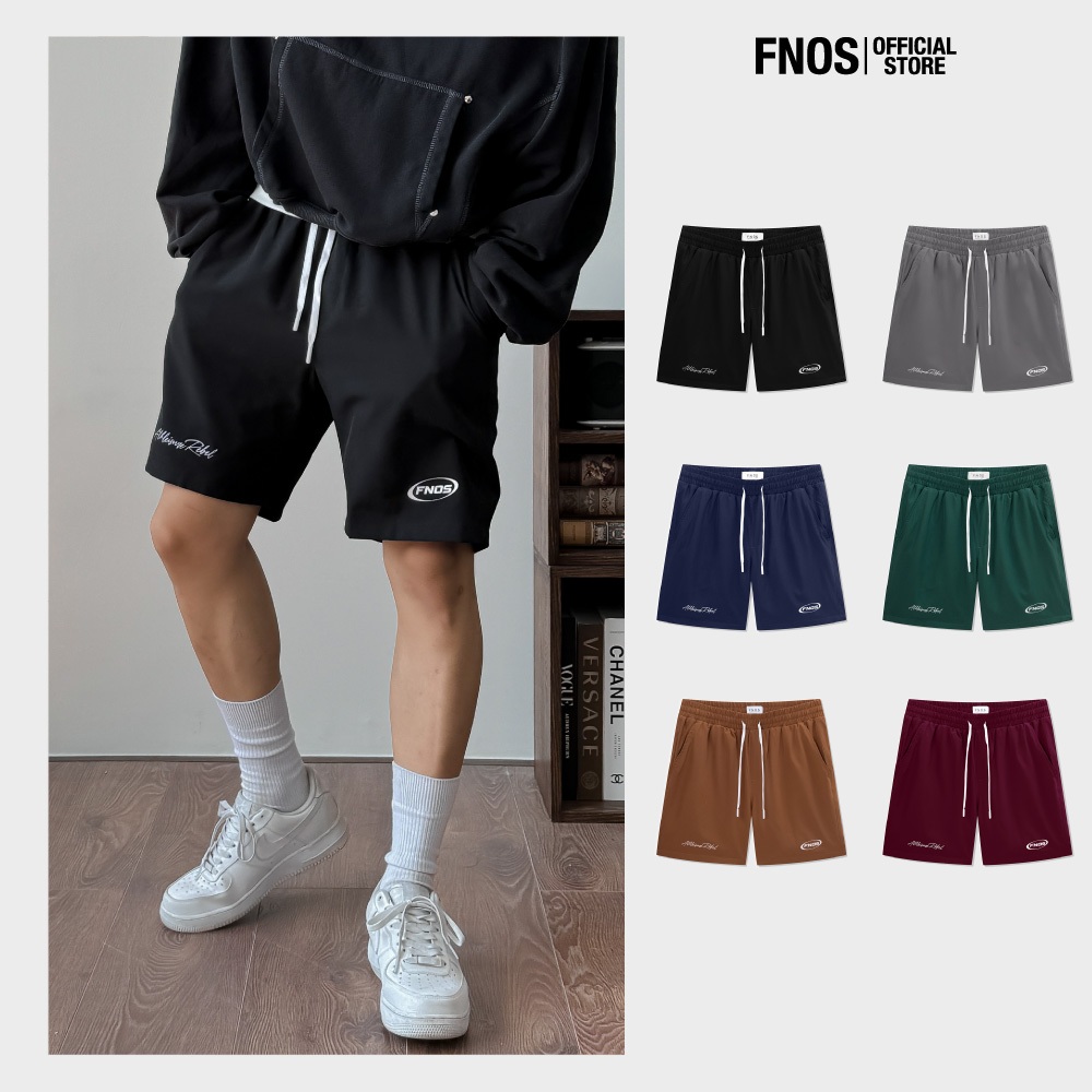 Quần Short Nam FNOS Streetwear ATHLEISURE REBEL BASIC SHORTS SP - Local Brand Chính Hãng
