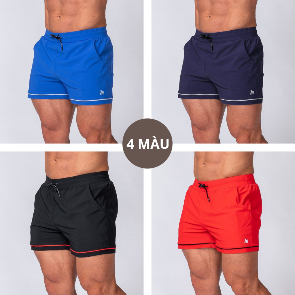 Quần Short Đùi Ngắn Rookie Tập Gym, Chạy Bộ, Đạp Xe, Thể Thao Nam Q001
