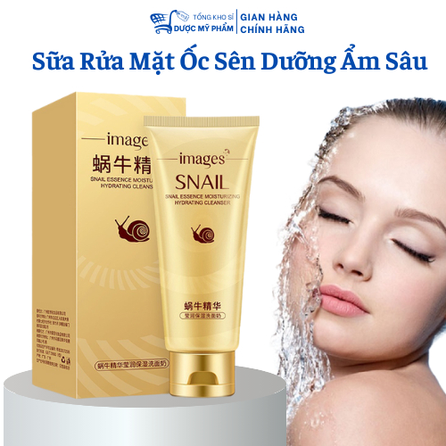 Sữa rửa mặt dưỡng ẩm chiết xuất từ dịch nhầy ốc sên giúp da căng mịn