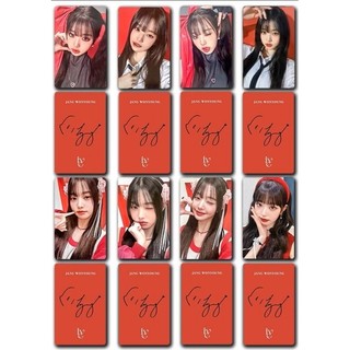 Set card chữ kí jang wonyoung ive - love dive, i've ive, i've mine