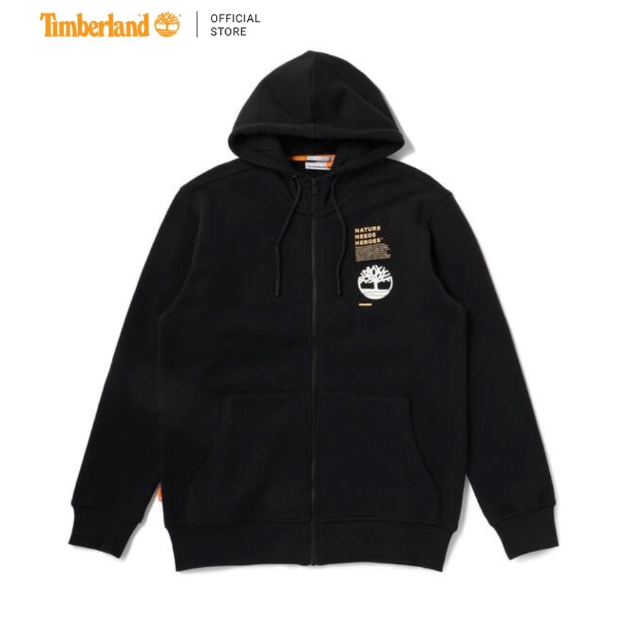 [SALE] Timberland Áo Hoodie Nam - Black - TB0A62W9