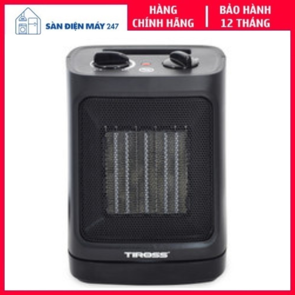 Máy Sưởi Gốm Tiross TS9442, Công Suất 2000W, Hàng Chính Hãng, Bảo Hành 12 Tháng