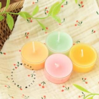 Nến viên tealight thơm phòng tinh dầu thiên nhiên - Hình tròn - Dana Candle