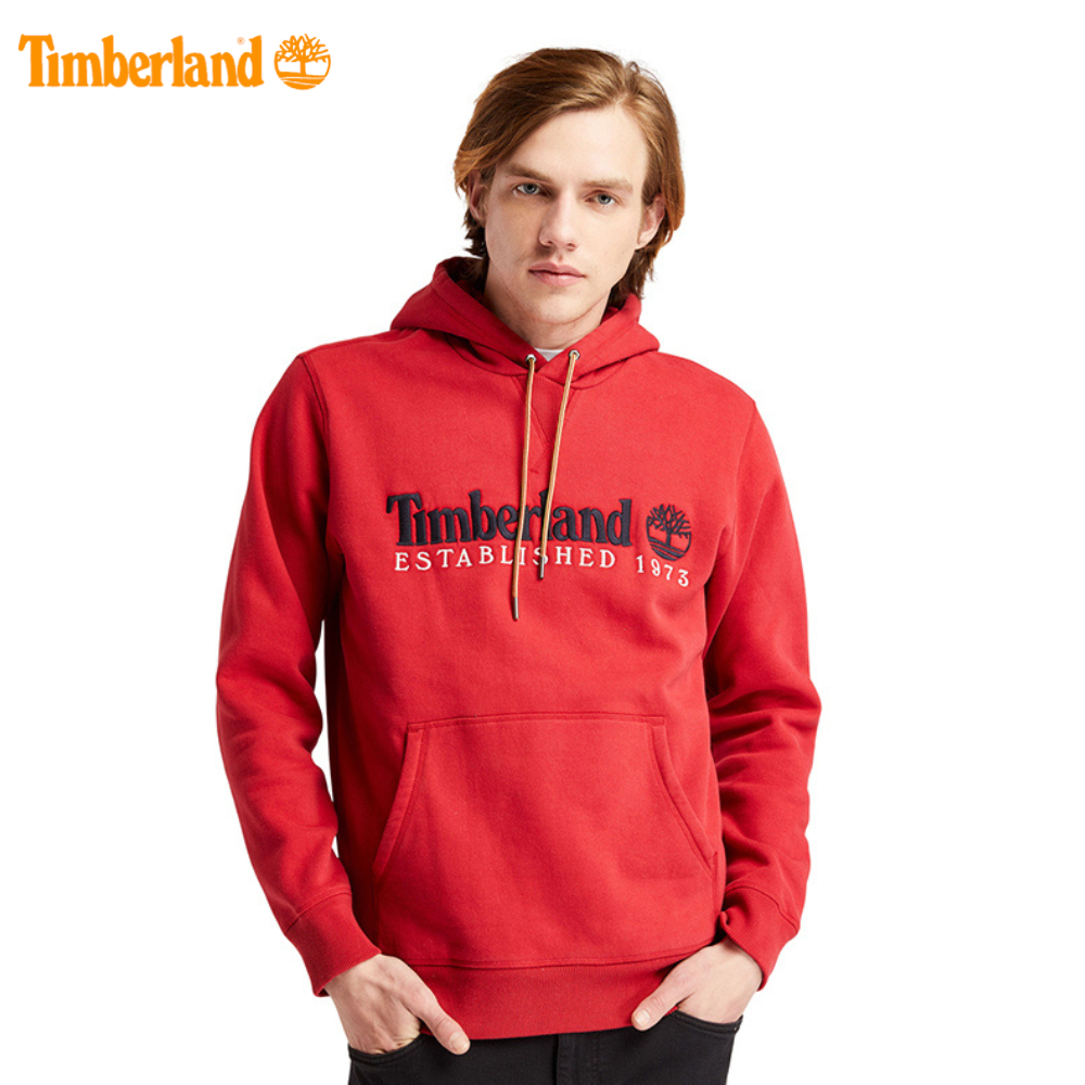 [SALE] Timberland Áo Khoác Đông Nam Outdoor Heritage Linear Hoodie Sweatshirt Scarlet Sage TB0A2EZXRR