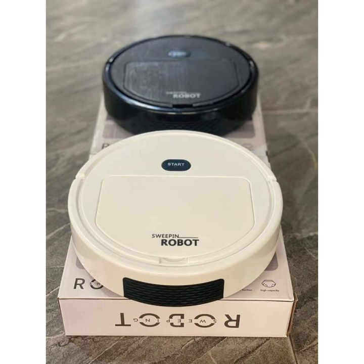 Robot Lau Nhà Máy Lau Bụi SWEEPIN Sạc Pin