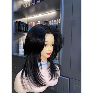 Đầu Canh Nữ 100% Tóc Thật Có Thể Uốn, Nhuộm, Tẩy, Tạo Kiểu, Bảo Hành Đổi Trả 1:1