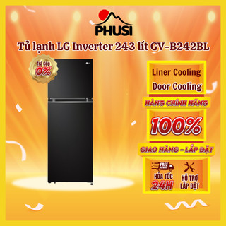 - - tủ lạnh lg inverter 243 lít gv-b242bl