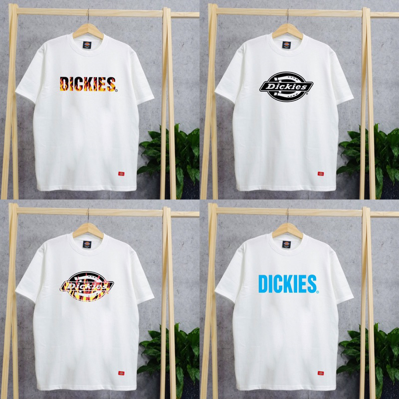 (CHÍNH HÃNG) Tshirt Dickies - Áo thun dickies nam nữ - màu trắng