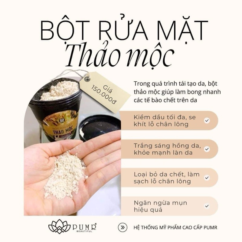 BỘT THẢO MỘC PUM RÒM PUMR