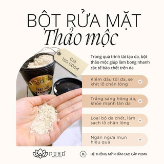 BỘT THẢO MỘC PUM RÒM PUMR