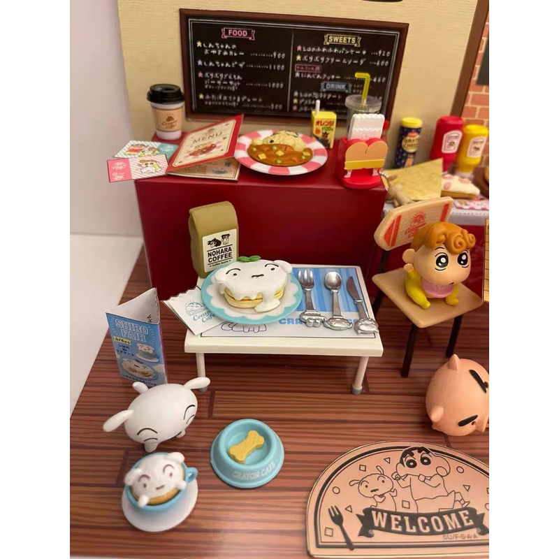 Bộ mô hình Crayon Shin-chan Coffee