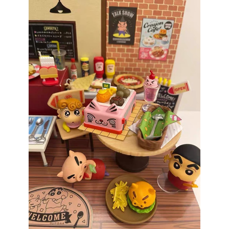 Bộ mô hình Crayon Shin-chan Coffee