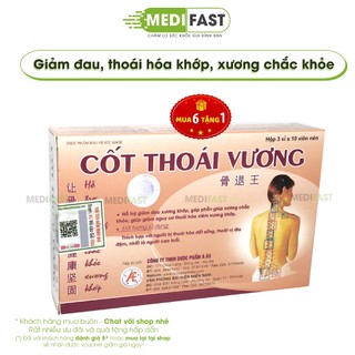 Cốt Thoái Vương Mua 6h tặng 1h bằng tem tích điểm hỗ trợ giảm đau nhức xương khớp, đau lưng, cổ vai gáy