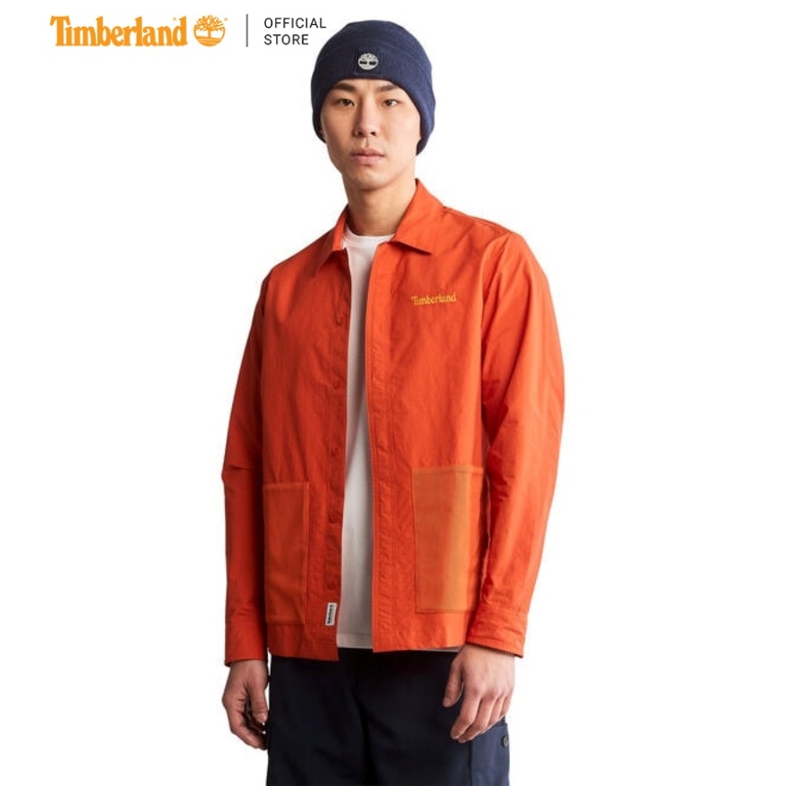 [SALE] Timberland Áo Sơ Mi Nam LS DWR Overshirt - Burnt Ochre - TB0A2JZ6