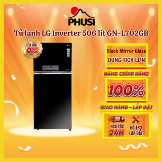 Gn-l702gb - tủ lạnh lg inverter 506 lít gn-l702gb - hàng chính hãng