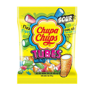 Combo 10 gói kẹo dẻo Chupa Chups (mùi ngẫu nhiên)