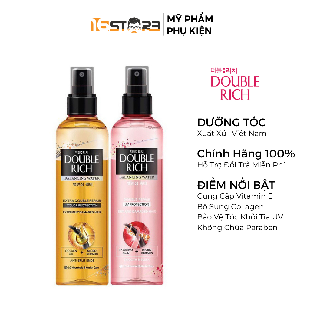 Nước xịt Dưỡng Tóc Double Rich Double Repair 120ml