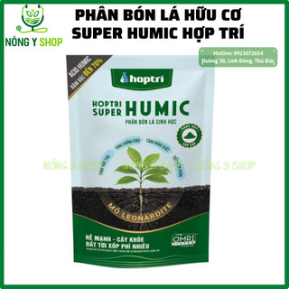 Phân Bón Lá sinh học Super Acid Humic Hợp Trí (250g), Phân hữu cơ sinh học giúp ra rễ, cải tạo đất