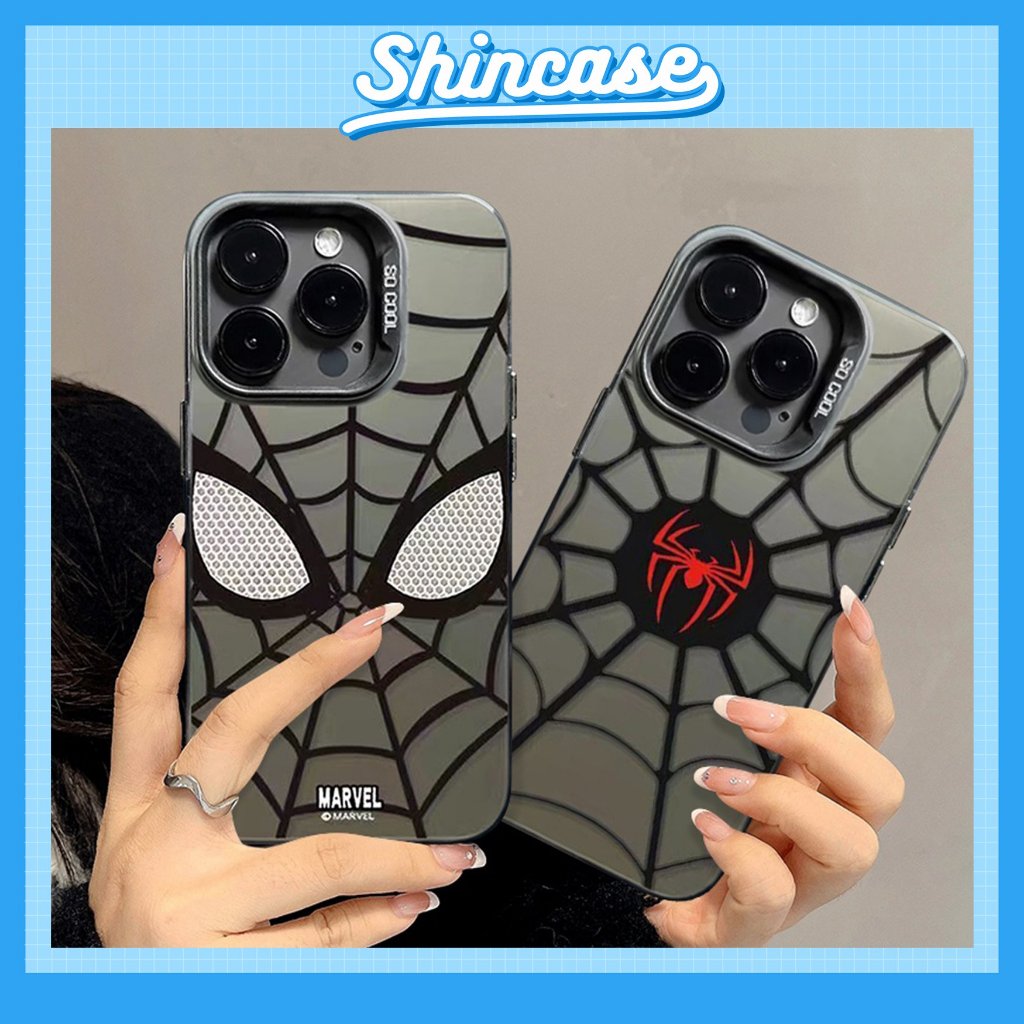 ốp lưng điện thoại iphone nhện spider IMD nhám chống sốc cho 6/6plus/7/8/plus/x/xs/xr/11/12/13/14/15/pro/max/shincase