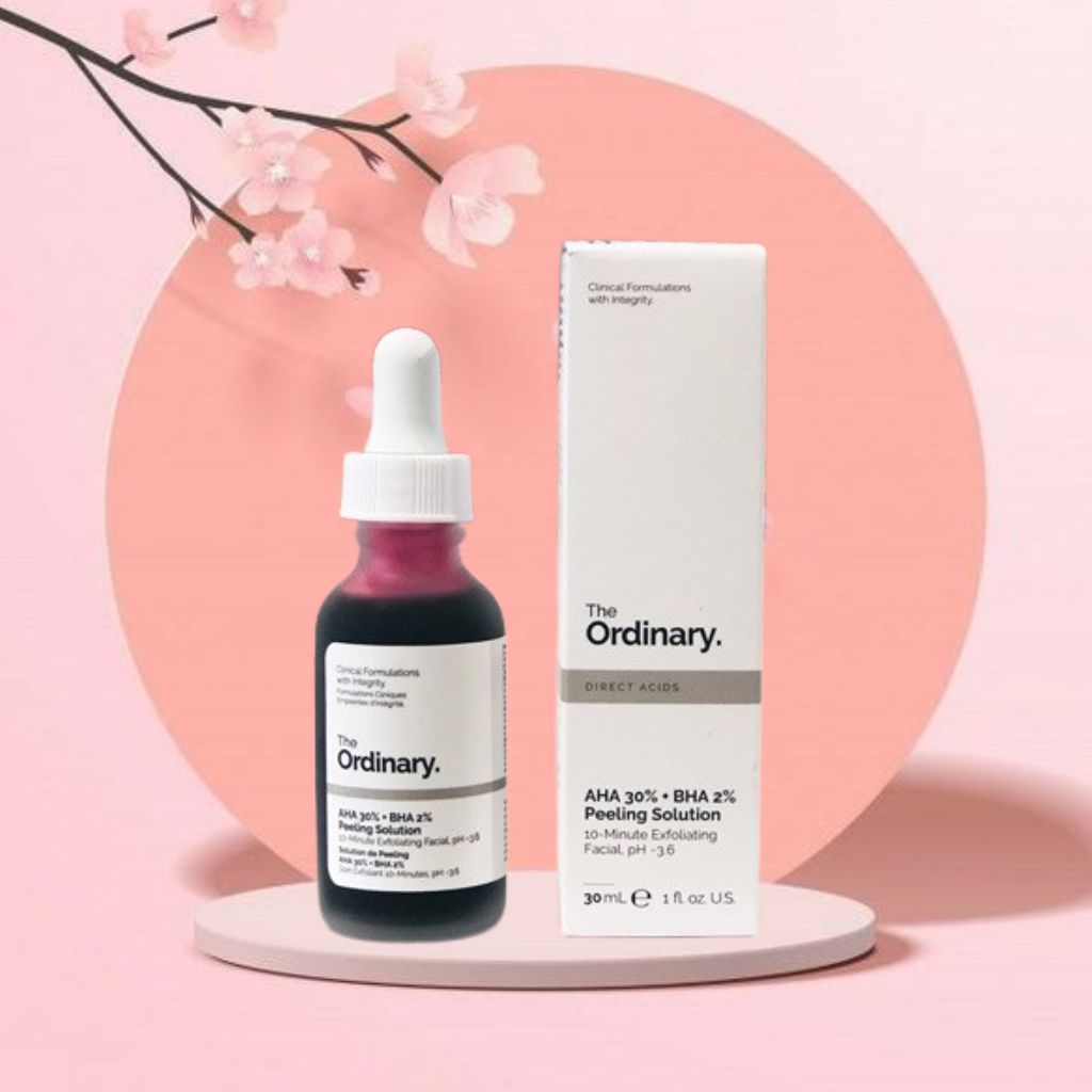 Serum tẩy tế bào chết, cải thiện mụn The Ordinary AHA 30% BHA 2% Peeling Solution . .