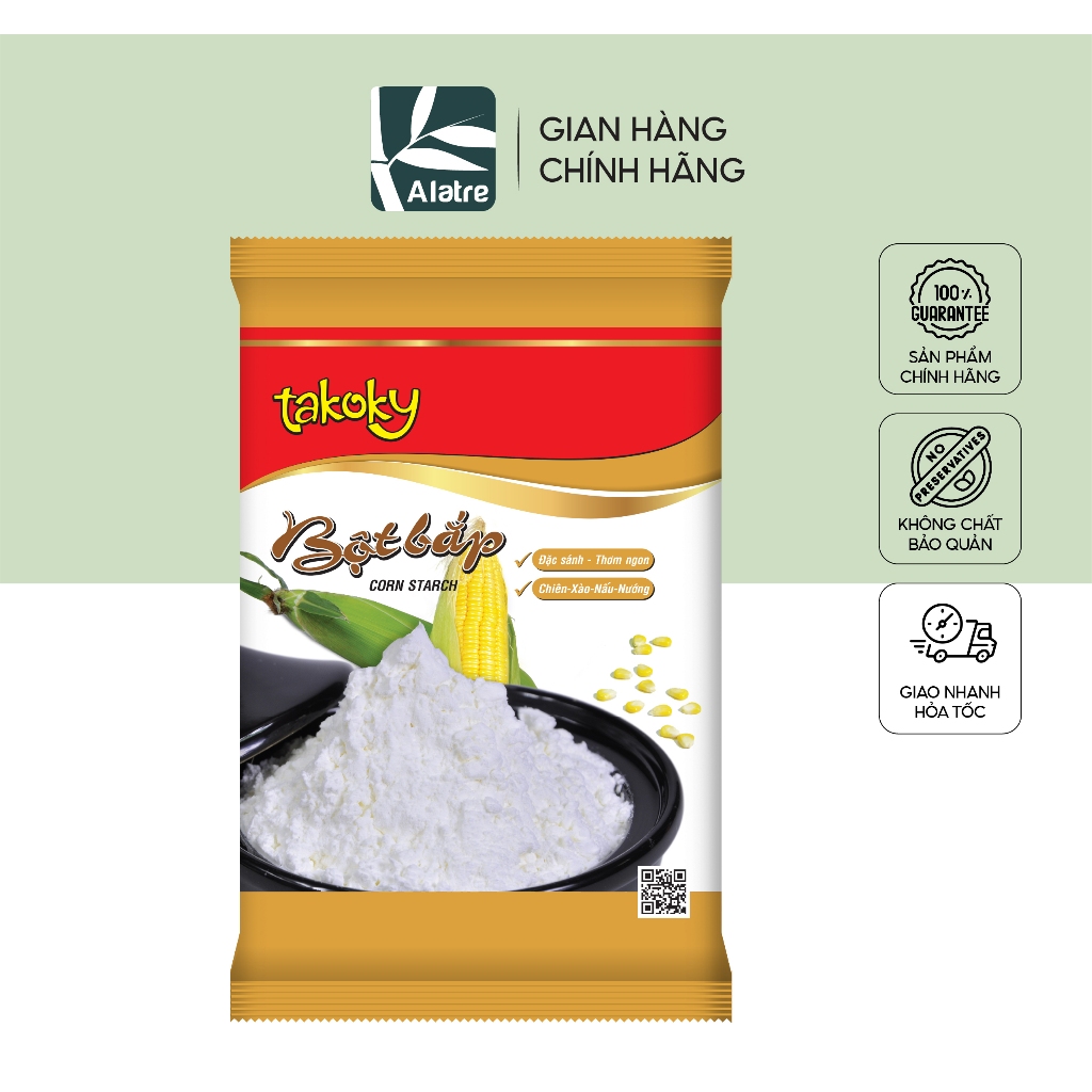 150G Bột bắp TAKOKY - Hàng Chính Hãng, Date Mới Nhất!